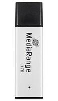 MediaRange MR1905-1 USB flash drive 1 TB USB Type-A 3.2 Gen 1 (3.1 Gen 1) Black, Silver