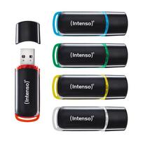 Intenso 3511595 USB flash drive 64GB USB Type-A 2.0 Black, Red, Green, Transparent, Yellow, Blue