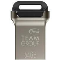 Team Group C162 64GB USB Flash Drive USB-A 3.2 Gen1 Silver Black