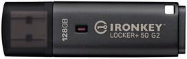 Kingston IronKey Locker+ 50 G2 128GB (anthracite, USB-A 3.2 Gen 1)