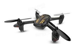 HUBSAN  Drons - Kvadrokopters 360º (H107P) ar pulti 2.4GHz, lādējas ar USB, 6-axis gryro, 4 kanāli - melns / Black