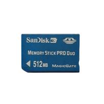 Sandisk Memory Stick Pro Duo Magicgate Memory Card Storage Media 512MB Used Tested Formated Bulk