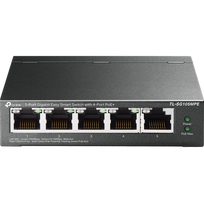 TP-Link TL-SG105MPE 5-Port Gigabit Easy Smart Switch with 4-Port PoE+