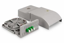 Digitus Ftth Home Distribution Unit, 3 x LC/APC duplex
