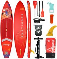 SKATINGER Interstellar Red 350x81x15 Touring SUP Board
