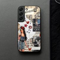 Amy Winehouse Phone Case Glass For Samsung Galaxy S21 S26 S25 S22 S20 S24 S23 Ultra Fe Plus A16 A34 A54 A24 A53 Coque Galaxy S23 FE