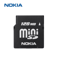 Nokia MiniSD Memory Card Storage Media 128Mb Used Tested Formated Bulk