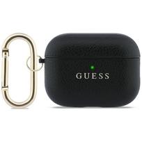 Case Guess Grained Classic Logo Hook for AirPods Pro 3 / black