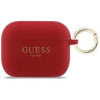 Guess Silicone Glitter Ring Case for AirPods Pro 3 / fuchsia