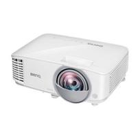 BenQ MW809STH - DLP projector - portable - 3D - 3600 ANSI lumens - WXGA (1280 x 800) - 16:10 - 720p - short-throw fixed lens | 9H.JMF77.13E