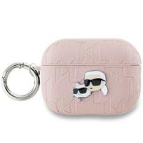 Karl Lagerfeld KLAP2PGKCPP AirPods Pro 2 (2022/2023) cover Monogram Karl & Choupette Head / pink