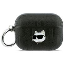 Karl Lagerfeld Monogram Choupette Head Case for AirPods Pro 3 / black