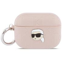 Karl Lagerfeld Monogram Karl Head Case for AirPods Pro 3 / pink
