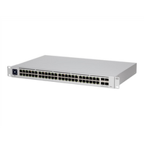 Ubiquiti | PRO 48 | 48-port, Layer 3 switch supporting 10G SFP+ connections with fanless cooling | Rack-mountable | L3 | USW-Pro-48