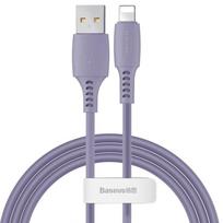 Kabelis Baseus - Yiven Cable USB to Lightning 2.4A 1.8M Blue Purple