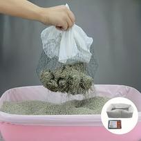 10pcs Lazy Litter Net Bag Litter Box Litter Filter Bag One Size balta
