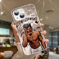 Rapper X-XXXTentacionS For IPhone 14 13 12 Mini 11 Pro XS Max X XR 14 Plus Tempered Glass Cover iphone XR