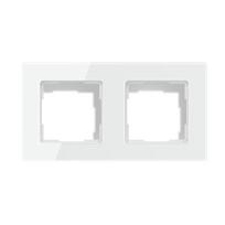 Avatto 2 Socket TS20 light switch frame (white)