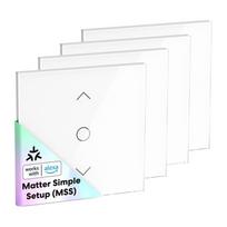 MEROSS MRS100MA(EU) Smart Wi-Fi (Matter) Roller Shutter Switch (4-Pack)