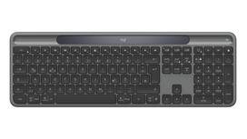 Logitech Signature Slim Solar + K980 keyboard Universal RF Wireless + Bluetooth QWERTZ German Graphite
