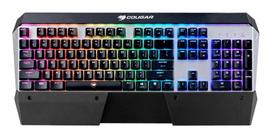 COUGAR CGR-WM4MB-ATR keyboard Gaming USB QWERTZ German Black, Silver