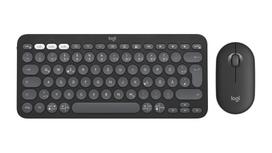 Logitech Pebble 2 Combo keyboard Mouse included Universal RF Wireless + Bluetooth QWERTZ German Graphite