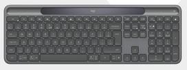 Logitech Signature Slim Solar + K980 for Business keyboard Universal RF Wireless + Bluetooth QWERTZ German Graphite