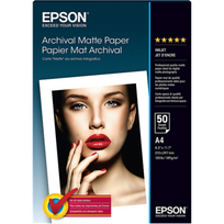 Archival Matte Paper - A4 - 50 Sheets | A4 | C13S041342
