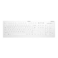 Contour Design Active Key Contour QuickClean Medical Keyboard Removable Cover Full-Size Wireless White DE C8112