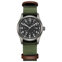 TPW Moteriškas lauko laikrodis 34 mm korpusas Lengvai skaitomas audinio dirželis 24 val. rodymas Dienos funkcija Kvarcinis mechanizmas Šviečiantis žalia