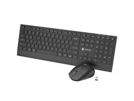Natec Keyboard and Mouse | Stringray 2 | Keyboard and Mouse Set | Wireless | US | Black