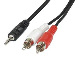Goobay 3.5mm Stereo Jack to 2x RCA 1.5m Audio Cable