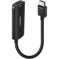 Lindy Converter HDMI 4K60 > DisplayPort 1.2 (black, 16cm)