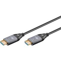 Goobay Optical Hybrid Ultra High-Speed ??HDMI Cable (AOC) 8K / 60Hz (black/grey, 10 meters, 48 ??Gbit/s)