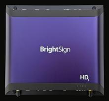 BrightSign HD1026 digital media player Black 4K Ultra HD 3840 x 2160 pixels Wi-Fi