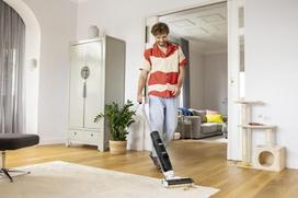 KARCHER FCV 3 Extra+ electric mop with vacuum function - 1.056-126.0 White