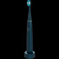 Wireless Tooth Brush, Navy Blue, 3 Brush Heads, 1400mAh, Function: Soft, Clean, Massage, White, Sweep