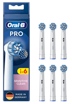 Oral-B Sensitive Clean Replacement Brush Heads 6 pcs
