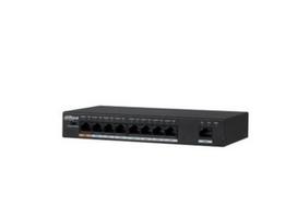 Switch|DAHUA|Type L2|Desktop/pedestal|Rack|1x10Base-T / 100Base-TX / 1000Base-T|PoE ports 8|96 Watts|DH-PFS3009-8ET1GT-96-V2