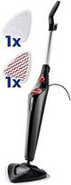 Vileda steam cleaner Steam Plus + PowerPad (black/red, 1,550 watts)