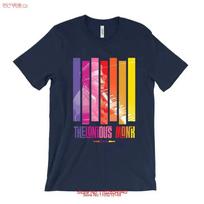 Thelonious Monk T Shirt Classic Jazz Musician Music Stereo Vntg Vintage Washed Comfortable Top For Everyday Wear Homme S įvairiaspalvis