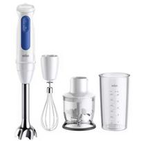 Braun Hand Blender MultiQuick 3 MQ30202M white/blue, 900 watts, with chopper and whisk