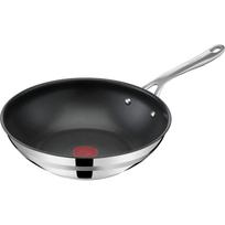 Tefal wok pan by Jamie Oliver Cook Smart (stainless steel/black, Ř 28 cm)