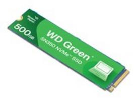 WD Green SN350 NVMe SSD 500GB M.2 2280 | WDS500G2G0C-00CDH0