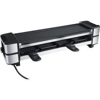 Steba Cast Iron Raclette Grill RC 140, black/stainless steel, 600 watts, reversible grill plate