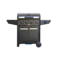 Barbecook Gas Barbecue Luca 412 with Cabinet and Sideburner