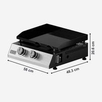 Black+Decker BXOP4900E 2-burner gas barbecue