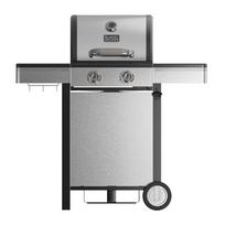 Black+Decker BXOG7200E gas grill, 2 burners x 3.6 kW