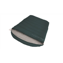 Easy Camp | Moon 200 Double | Sleeping Bag | 220 x 150 cm | 2 way open - auto lock, L-shape | Teal | 240187