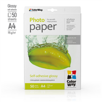 Self-adhesive Photo Paper | Glossy | 115-80 g/m² | A4 | PGS1158050A4